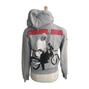 Gray Justin Bieber Stadium Tour Hoodie Size XS